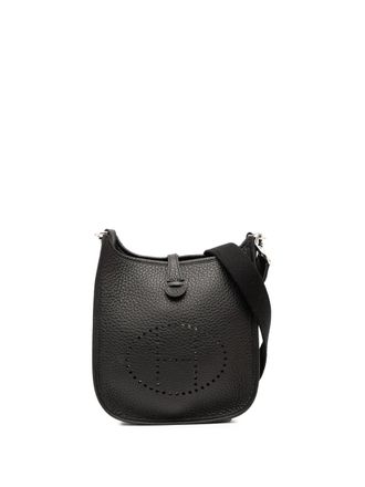 Herm&egrave;s 2024 Clemence Evelyne TPM crossbody bag - Black