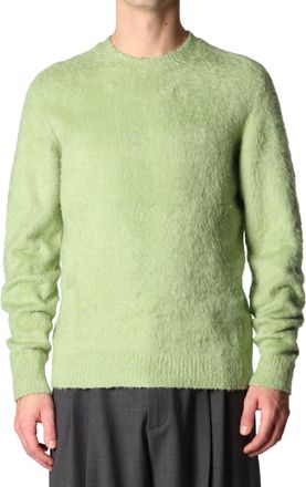 Roberto Collina Relaxed-Fit Crew Neck Cotton-Blend Sweater