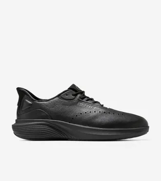 Cole Haan Mens &Oslash;riginal Grand Neoarc Quick-On Wingtip Oxford Shoes - Black Size 10.5