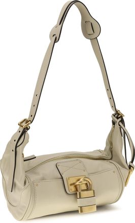 Chlo&eacute; Womens Shoulder Bag Paddington Cloudy Cream Calf Leather