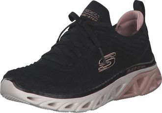 Skechers Sport Glide Step Sport - Level Up Womens Sneaker 8 B(M) US Black-Pink