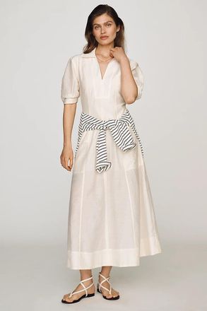 Aligne Tracy Sheer Midi Shirtdress