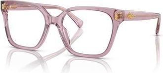Ralph Lauren 55mm Square optical glasses in Gold at Nordstrom