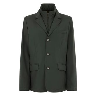 Moorer Blazers, male, Green, Size: M Borromeo Jacket