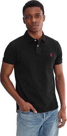 Polo Ralph Lauren The Iconic Mesh Polo Shirt Mens Clothing Polo Black : 2XL, Cotton/Mesh/Pique