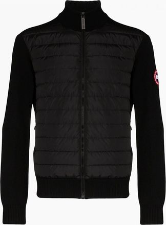 Canada Goose Mens Hybridge Knit Jacket Black - Size: 42/Regular
