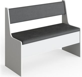 Vicco Banco De Comedor Roman, Blanco, 106.6 X 41.5 Cm Vicco