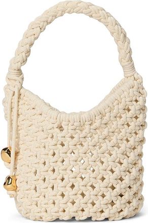 Madewell Small Rope Pouchette Womens Handbags Antique Cream, Cotton