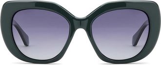 Priv&eacute; Revaux PLEASER/G/S Asian Fit Polarized 1ED/WJ Womens Sunglasses Green Size 55