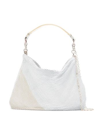 Laura B Rocky chain-strap shoulder bag - White