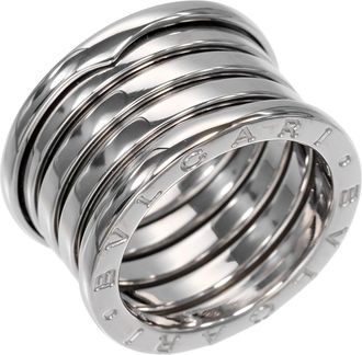 Bulgari White Gold (18K) Band Ring (Pre-Owned)
