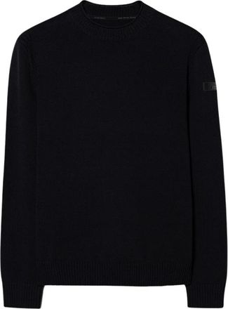 Roberto Ricci Design Jersey de algod&oacute;n de cuello redondo - Knitwear - Hombre - Negro - XL