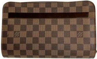 Louis Vuitton Tweedehands Canvas Louis Vuitton tassen - Heren - Vintage Tassen - Bruin - ONE Size - Vintage
