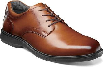 Nunn Bush Kore Pro Plain Toe Derby in Cognac at Nordstrom Rack, Size 10.5