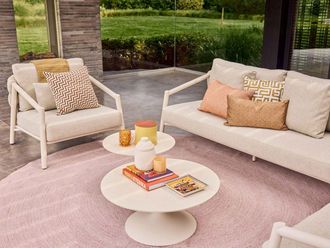 Manifesto Furniture Manifesto Misurina/Sora &oslash;127cm dining tuinset 5-delig