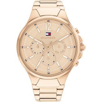 Tommy Hilfiger Sienna Womens Gold Watch 1782597 Stainless Steel - One Size