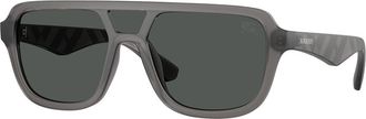 Burberry BE4474U 421387 Mens Sunglasses Grey Size 128