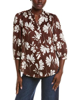 Anne Klein Printed Blouse