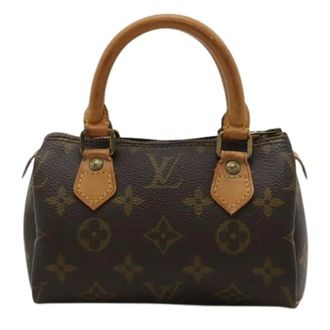 Louis Vuitton Pre-owned Mini Bags, female, Brown, Size: ONE SIZE Pre-owned Mini Pouch