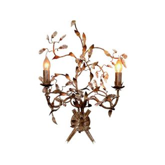 Chehoma Aplique de metal dorado