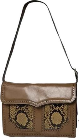 Saint Laurent Pre-owned Schoudertas - Dames - Vintage Schoudertas - Bruin - ONE Size - Leer - Vintage
