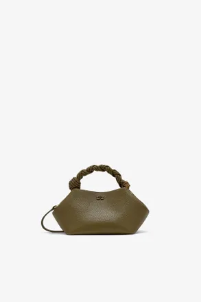 Ganni Green Small Bou Bag in