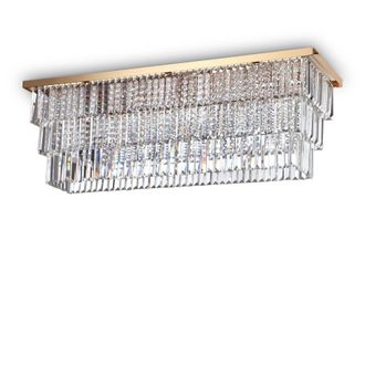 Netlighting Martinez 8 Light Ceiling Light Gold