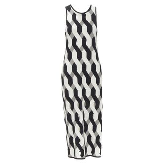 Rag & Bone Rag & Bone geometric woven cut out knitted dress