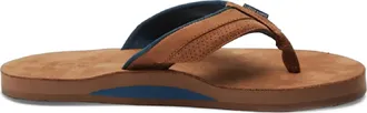 Hari Mari Mens Grande Flip-Flops Brown 11