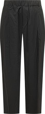 A Paper Kid Black Regular Elasticated Pants