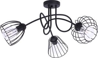 OEM L&aacute;mpara De Techo Con Varias Pantallas Loft Retro E27