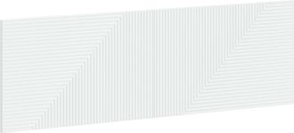 vidaXL Cabecero Montada En La Pared Haarlem Blanco Vidaxl