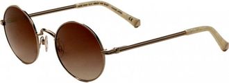 Kate Young for Tura Womens K521-GLD-49 K521 49 GLD Pearl Sunglasses - Gold - One Size