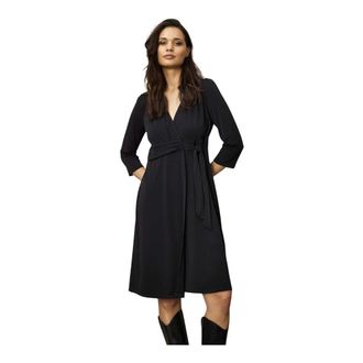 In Front Mujer, Vestidos, Negro, Talla: S