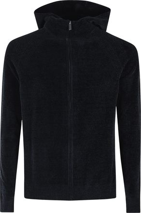 Roberto Ricci Design Velvety Chenille Half-Zip Polyethylene-Blend Sweater