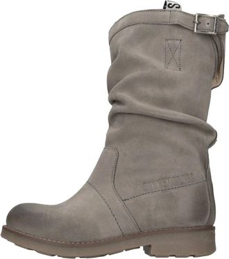 Dirk Bikkembergs Schoenen, Dames, Grijs, 37 EU, Leer, Bikkembergs Laarzen