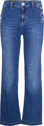 Liu Jo Flare Jeans In Stretch Denim