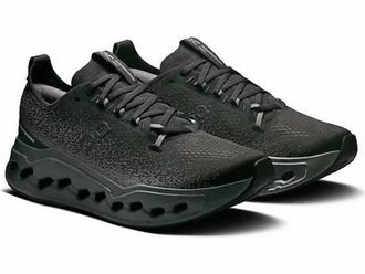 On Running Mens Cloudsurfer Max Wide Sneaker In Black/eclipse