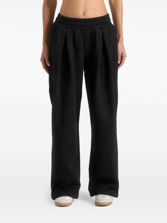 Mani&egrave;re De Voir Fanny pleated track pants - Black