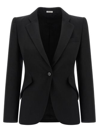 Alexander McQueen Sanduhr-Blazer