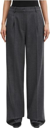 Anine Bing Donna, Pantaloni, Grigio, L, new