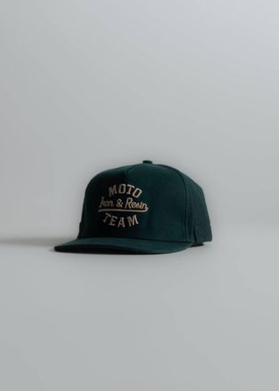 Iron And Resin Mens Moto Team Hat In Green