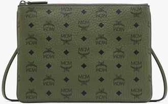 MCM Medium Crossbody Pouch in Visetos Original