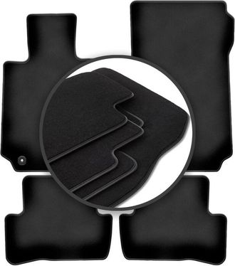 OEM Alfombrillas Premium Para Mercedes C W204 Sed&aacute;n, Familiar, Coup&eacute; (2007-2014)