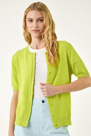 Roman Light Weight Button Knit Cardigan