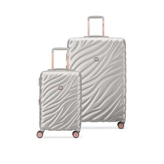 DELSEY Paris Alexis Hardside 2 Piece (21/29) Expandable Spinner Luggage Set in Platinum/rose Gold at Nordstrom