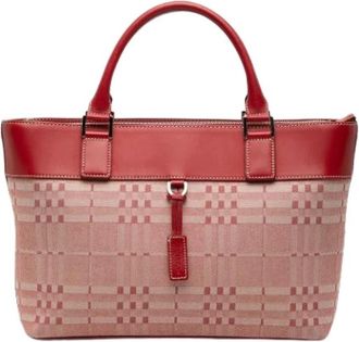 Burberry Tweedehands Canvas handtassen - Dames - Vintage Handtas - Veelkleurig - ONE Size - Vintage