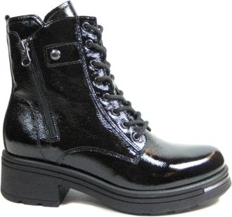 Nero Giardini Schoenen, Dames, Zwart, 37 EU, Lace-up Boots