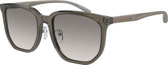 Emporio Armani EA4215D Asian Fit 50296I Mens Sunglasses Grey Size 56