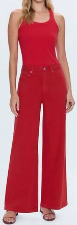 Pistola Denim Jadyn Low Slung Palazzo Jeans In Samba